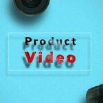 Camera icon with overlay text 'Product Video' emphasizing the importance of video content in Amazon SEO strategy.